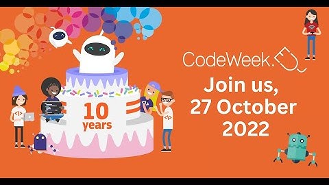 EU Code Week 2022 - Wrap-up