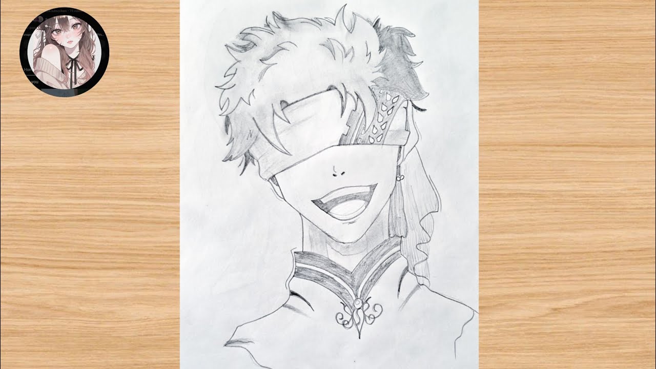 Qin shi huang easy drawing || How to draw cute anime step by step || 