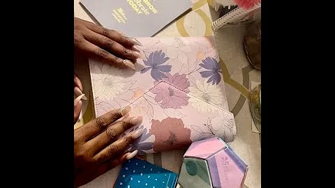 UNBOXING HAPPY MAIL FROM @Erin Condren In Bloom A5...