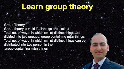 Permutation & Combination L-22|Group theory | by Atul Sharma