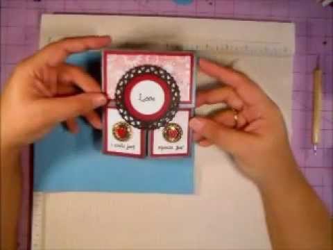 how to make a single layer dutch fold card base youtube folding birthday card