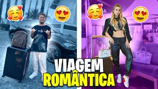 Nós vamos fazer uma viagem romântica para fora do Brasil!! | Beatriz Moreno e João Caetano