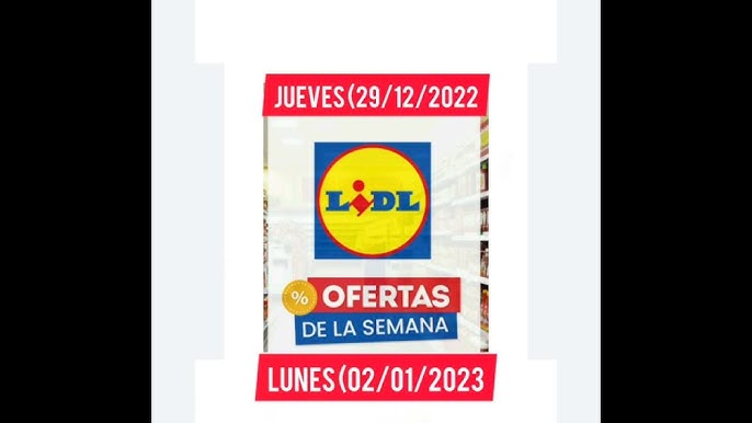 Y Ofertas LIDL Basar Mañana Jueves (29/12/2023) Lunes(02/01/2023) - YouTube