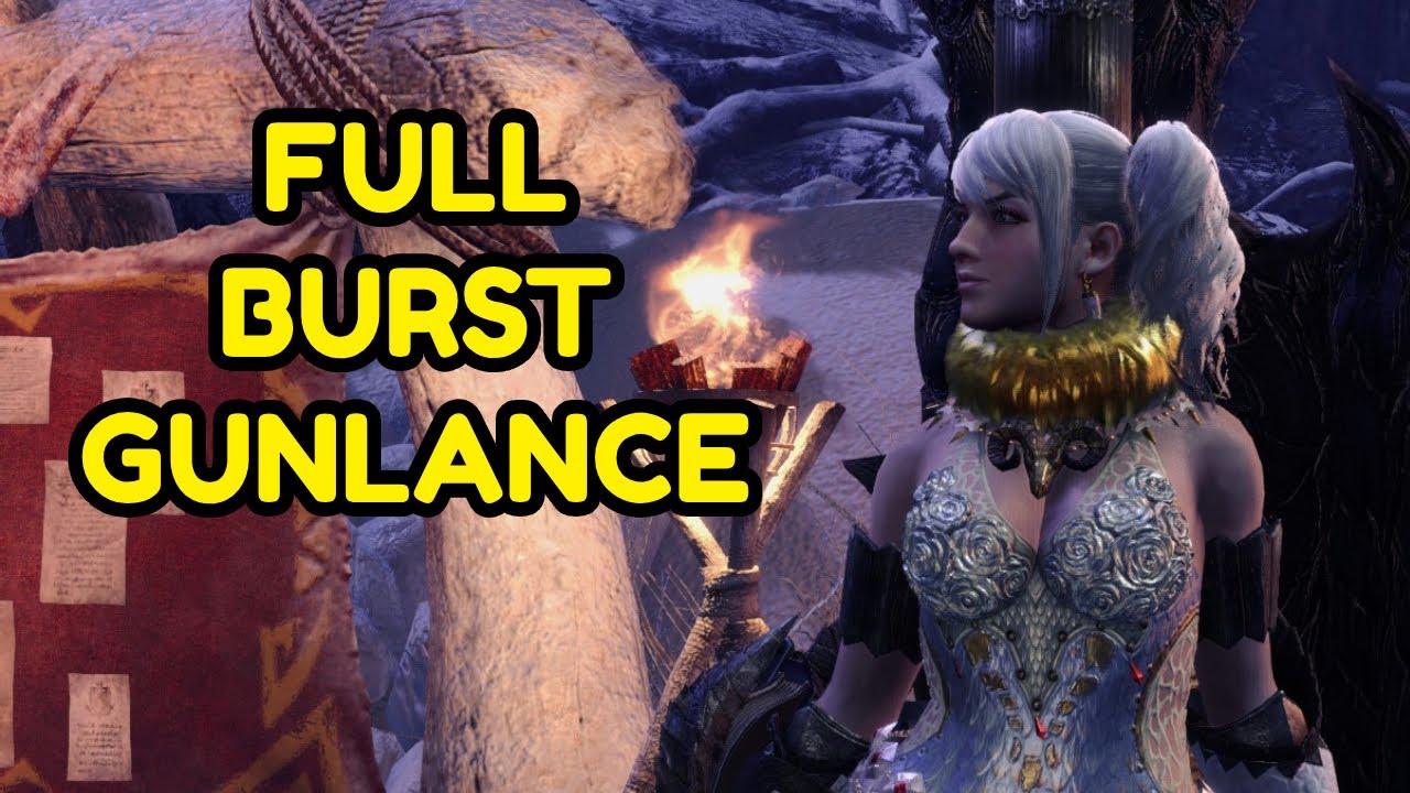 Fighting Raging Brachy With Full Burst Gunlance