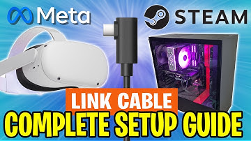 How to PLAY PC VR GAMES on your Quest VR headset | Meta Quest Link SETUP GUIDE!