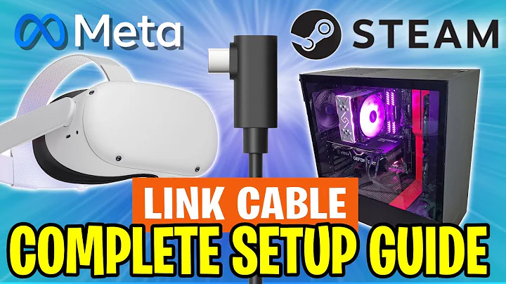 How to PLAY PC VR GAMES on your Quest VR headset | Meta Quest Link SETUP GUIDE!