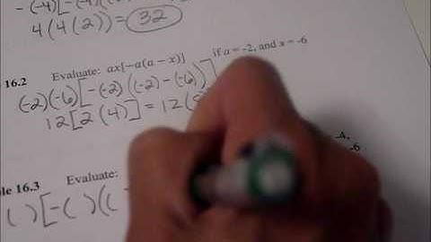 Saxon Algebra 1: Lesson 16