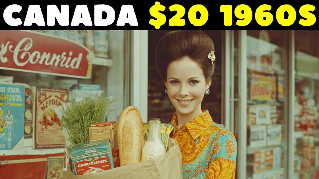 Шопинг в Канаде 1960-х годов — что можно было купить за 20 долларов?
