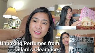 Unboxing & Review Perfumes from Dillard's Clearance | Lowest prices ever😲