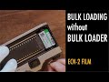 Bulk loading film without bulk loader  fuji eterna motion picture film