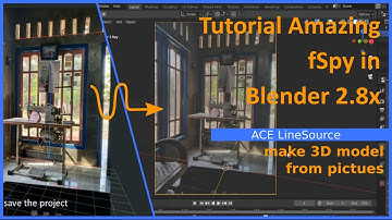 Tutorial Amazing fSpy in Blender 2.8x
