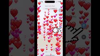 iPhone tips: Send special effects in iMessage #shorts