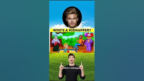 Who is the real kidnapper? 🤔 | #Shorts #Puzzle #Mystery
