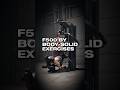 F500B by Body-Solid gives you ZERO excuses to train ?