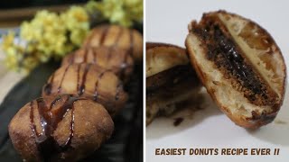 Easiest Recipe ever of Donuts | डोनट्स बनाने का दुनिया का सबसे आसान तरीक़ा | Dark Fantasy Donuts