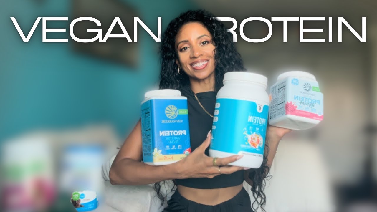 Rating my favorite VEGAN PROTEIN powders