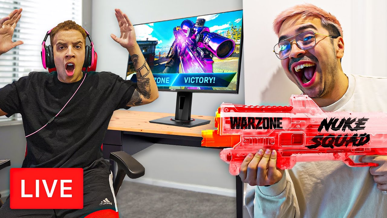 Stream Sniping Faze Swagg in Real Life at Nuke Squad House! 🤫