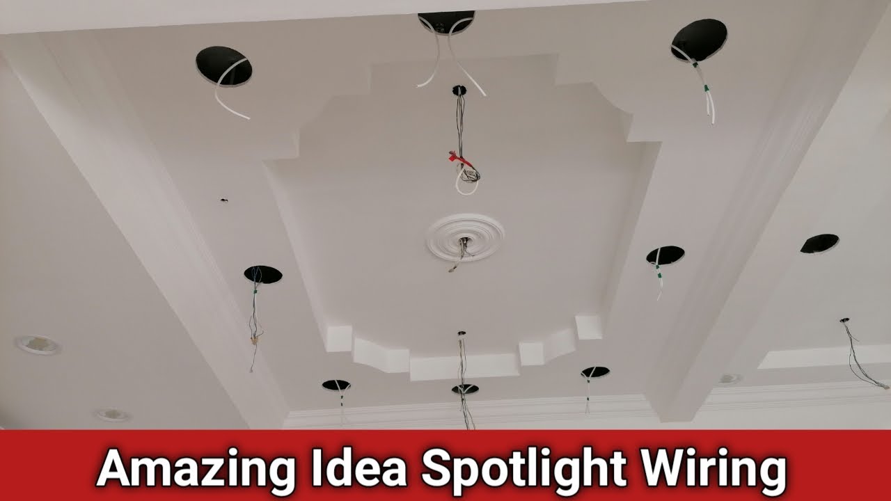 Spotlight Wiring Diagram Amazing Ideas Spotlight Wiring LED - YouTube