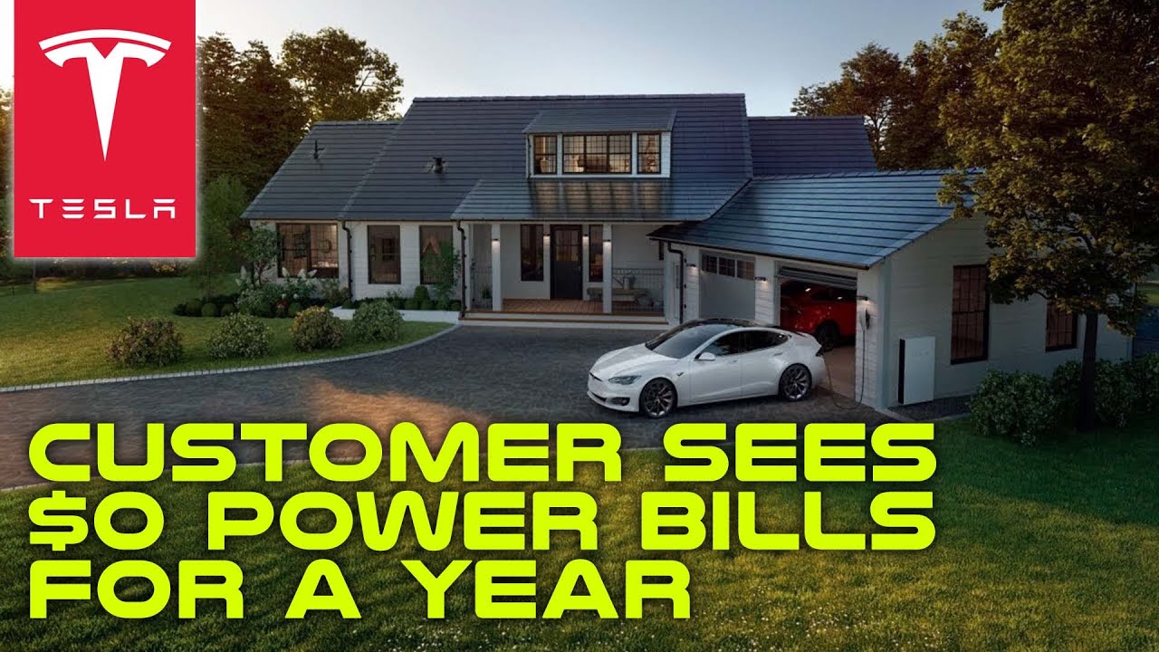 Tesla Solar Roof aces longterm test customer sees 0 power bills for