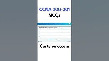 CCNA 200-301 v1.1 Practice Test (2025) – Cisco Certified Network Associate Exam (CCNA) 20 MCQs
