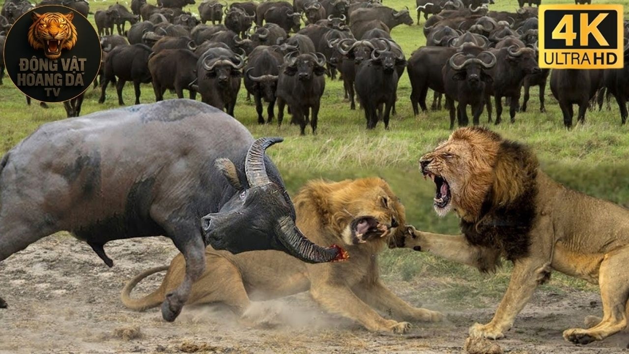 Okavango Khốc Liệt | Sự Nổi Giận Của Trâu Rừng - Thế giới động vật