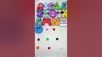 CLAY TRANSFORMATION GREEK Alphabet Lore A - Ω #shorts #alphabetlore