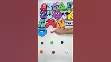 CLAY TRANSFORMATION GREEK Alphabet Lore A - Ω #shorts #alphabetlore