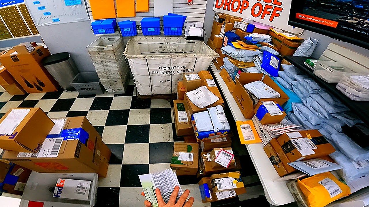 Рабочая неделя в магазине упаковки и доставки | Упаковка вещей клиентов