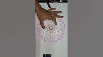 Tricky spirograph drawing #spirographdesignpattern #geometry #art #viralvideo #latest #daily #new