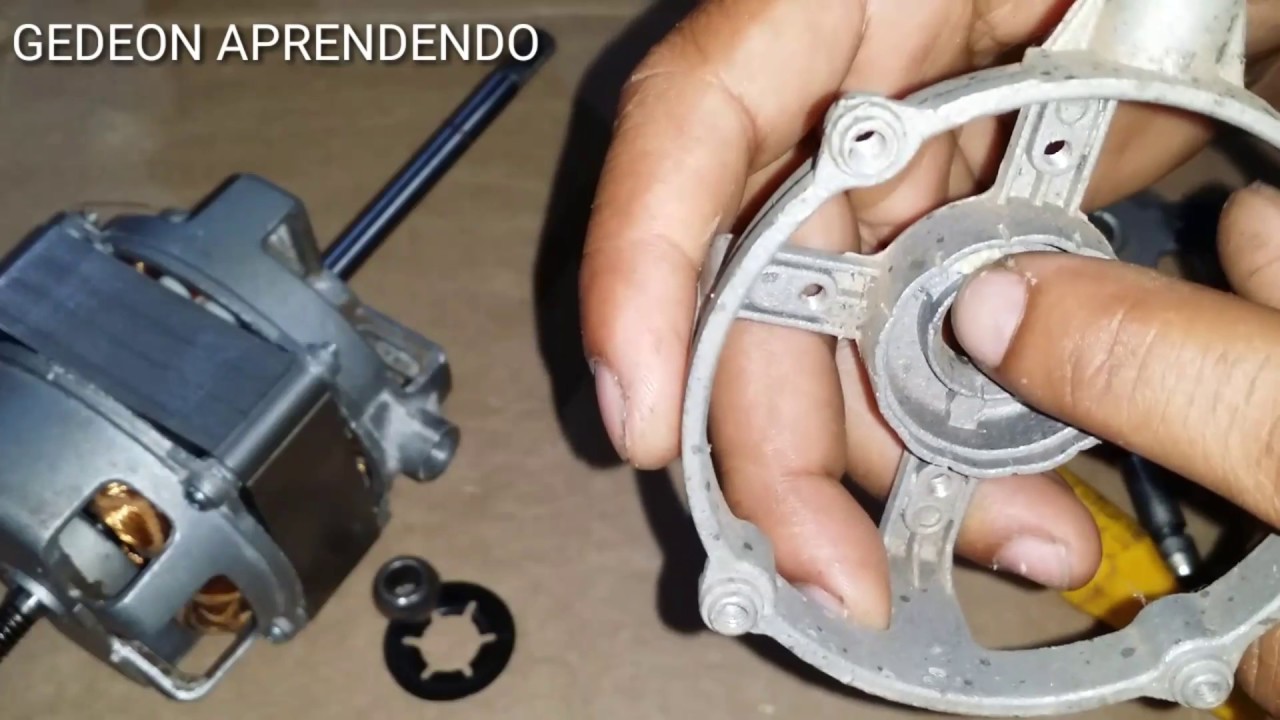 COLOCANDO ROLAMENTO NO VENTILADOR