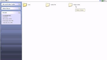 View Hidden Files and Folders In Windows Xp