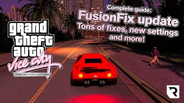 GTA Vice City NextGen: New Cleaner update, FusionFix update, Reworked Hotel Lighting and more!
