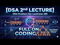 DSA SERIES | Array and Pointers | LECTURE 2 | LEETCODE PROBLEM 295