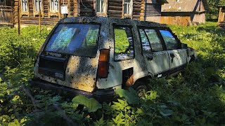 Starting And Driving Old Toyota 4wd After 17 Years Its A