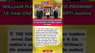 WILLIAM’S VOW FULFILLED! ⚔️ Diana’s Revenge on Camilla inside the Palace #RoyalNews #PrinceWilliam