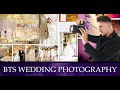 Luxury wedding photography BTS
