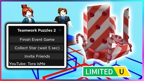 [UGC LIMITED] Teamwork Puzzles 2 Script - Finish Event Game (Candy Domino Crown)
