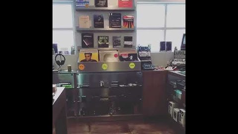John Frusciante and Marcia Pinna testing a Synth Modular System - May 06, 2018