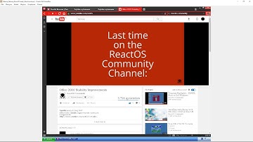ReactOS r75003: Vivaldi web browser 1.0