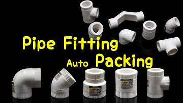 Pipe fittings packing machine WITH FITTING COUNTING SYSTEM