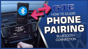 Volkswagen Golf GTE - Phone Pairing [HOW TO GUIDE]