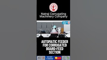 Automatic Feeder for Corrugated Board | Precision Feeding System by Rishi Nagpal