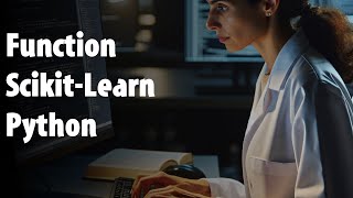 How to use function scikit-learn in Python? - with practical example