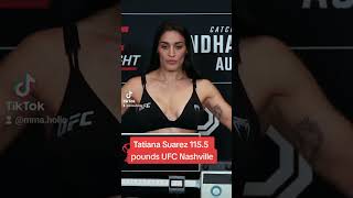 Ufc Nashville Results Tatiana Suarez 115.5Lbs