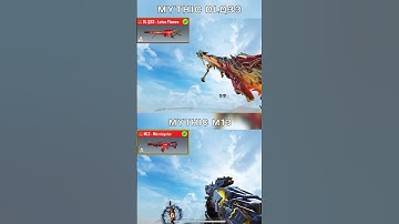 MYTHIC Dlq33 VS MYTHIC M13 #callofduty #codmobile #shorts #codm