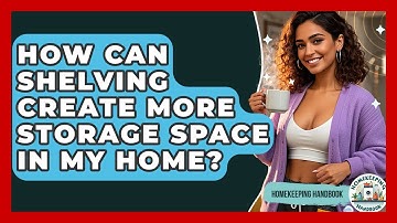 How Can Shelving Create More Storage Space In My Home? - Homekeeping Handbook