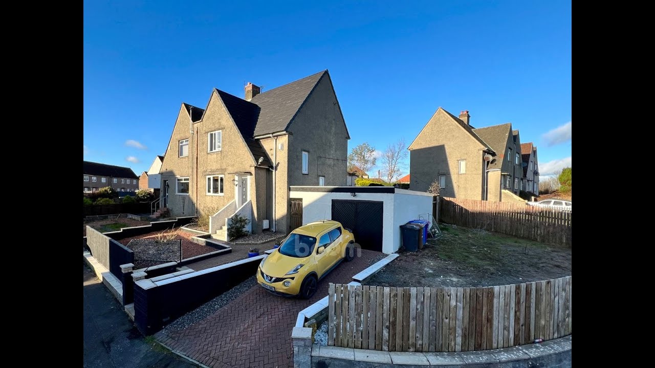 Kilwinning. Stunning, Three-Bedroom Semi-Detached Home. SUBSTANTIAL FLOORED LOFT SPACE.