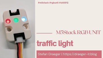 M5Stack RGB UNIT SK6812 - traffic light