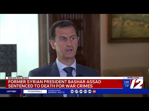 Former Syrian President Assad sentenced to death in absentia