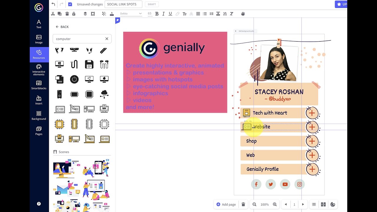 Board Game  Genially templates